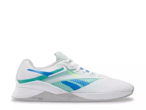 Кроссовки Nano X4 Training Shoe Reebok, белый/зеленый/синий