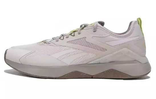 Кроссовки Nanoflex мужские с низким верхом серый/фиолетовый Reebok