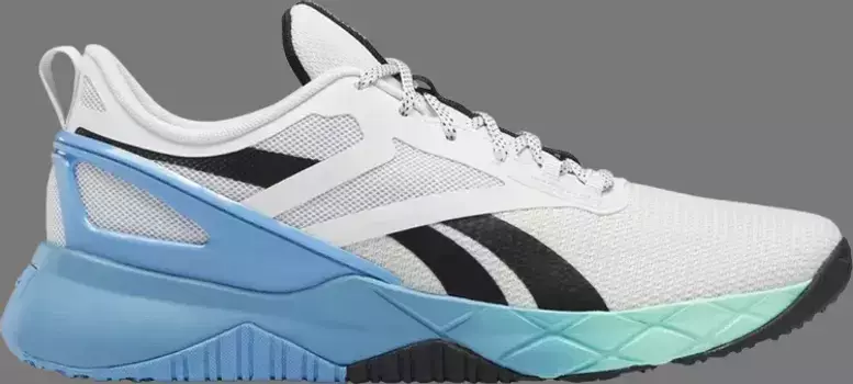 Кроссовки nanoflex parafit tr 'grey hint mint' Reebok, серый