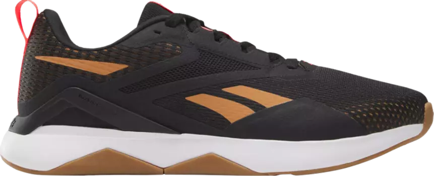 Кроссовки Nanoflex TR 2.0 'Black Court Brown Gum', черный