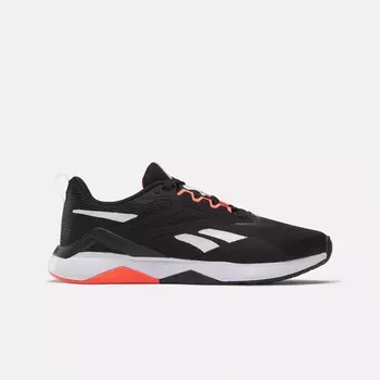 Кроссовки NanoFlex TR 2.0 Reebok, цвет Core Black / Ftwr White / Orange Flare