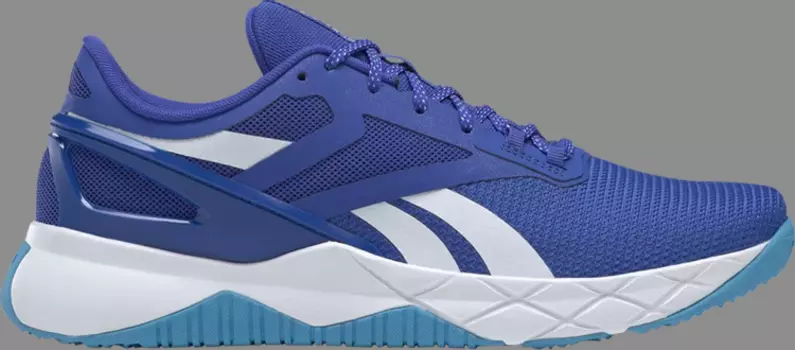 Кроссовки nanoflex tr 'court blue' Reebok, синий