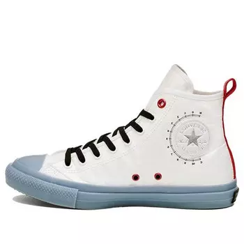 Кроссовки nasa x japan chuck taylor all star 100 canvas shoes white/blue Converse, белый