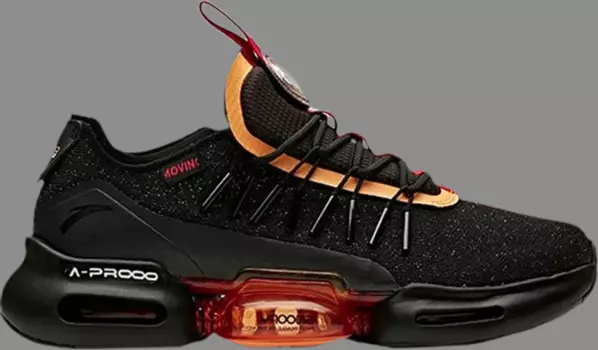 Кроссовки nasa x seed 'snoopy 50 years space traveler' Anta, черный