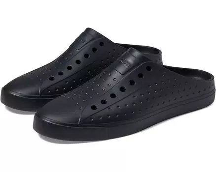 Кроссовки Native Shoes Jefferson Sugarlite Clog, цвет Jiffy Black/Jiffy Black