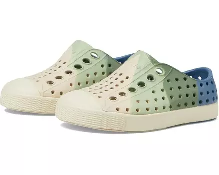 Кроссовки Native Shoes Kids Jefferson Bloom Marble, цвет Fig Loch Marble/Bone White