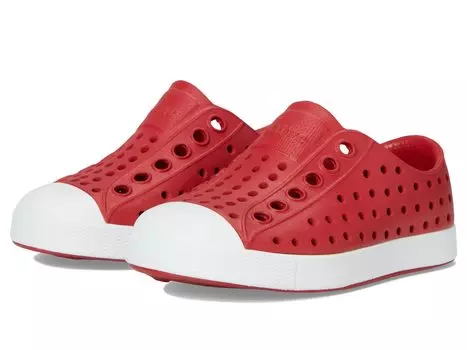 Кроссовки Native Shoes Kids Jefferson, цвет Ruby Red/Shell White
