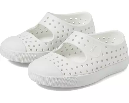 Кроссовки Native Shoes Kids Jefferson Juniper, цвет Shell White/Shell White