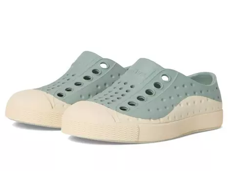 Кроссовки Native Shoes Kids Jefferson Roam, цвет Relax Green/Bone White