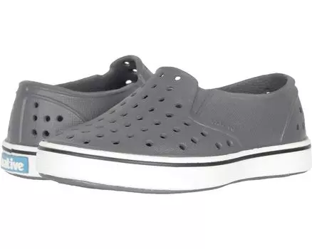 Кроссовки Native Shoes Miles Slip-On, цвет Dublin Grey/Shell White