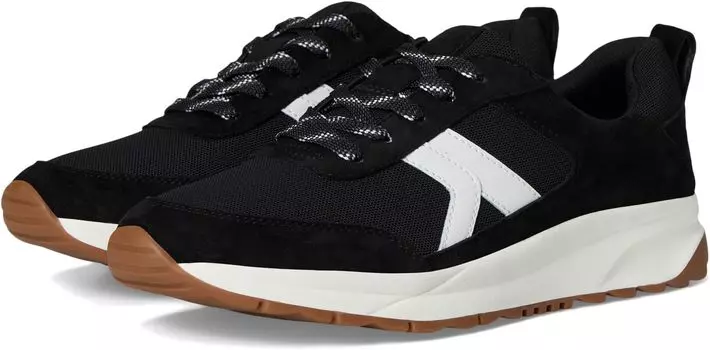Кроссовки Naturalizer Shay Jogger Lace-Up, цвет Black Mesh/Suede