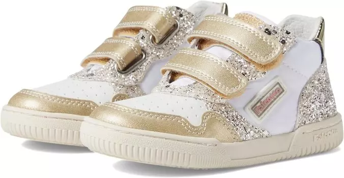 Кроссовки Naturino Falcotto Klip 2 VL, цвет Platinum/White