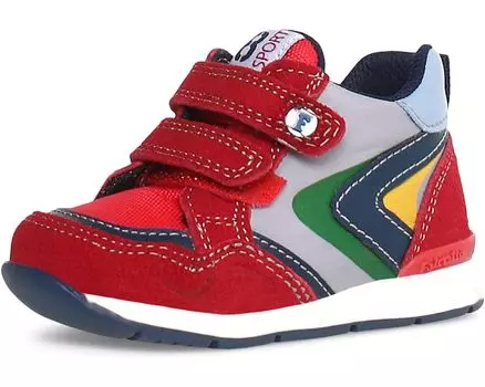 Кроссовки Naturino Falcotto Zak 3 VL, цвет Red/Navy