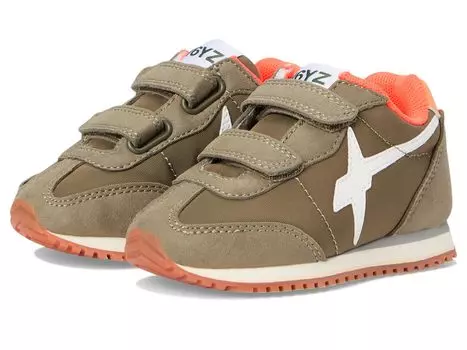 Кроссовки Naturino SAMOA VL-J., цвет Militare-White-Orange Fluo