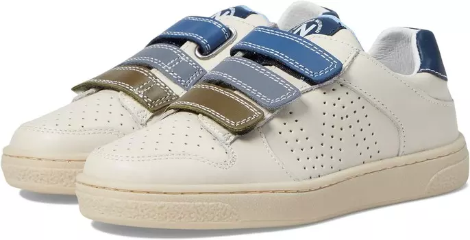 Кроссовки Naturino Theral VL, цвет Milk/Militare/Celeste/Azure