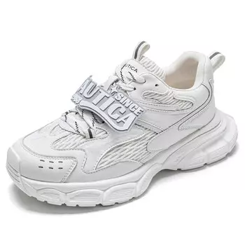 Кроссовки Nautica Chunky Sneakers Men Low-top, серебряный