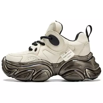 Кроссовки Nautica Chunky Sneakers Women's Low-top, белый/черный