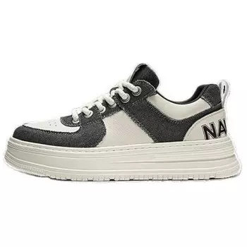 Кроссовки Nautica Skateboarding Shoes Men Low-top, белый/серый