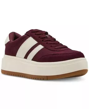 Кроссовки Navida на низкой платформе со шнуровкой Madden Girl, красный