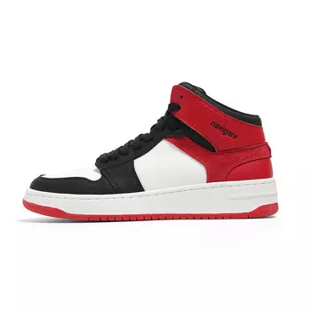 Кроссовки NAVIGARE Vintage Basketball Shoes Men Mid-top, черный/белый