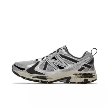 Кроссовки NB 410 унисекс с низким верхом, черный, белый, серый New Balance