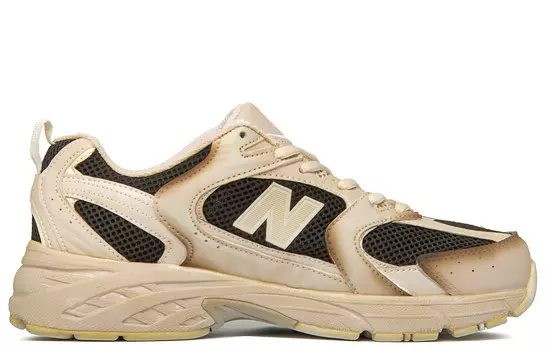 Кроссовки NB 530 унисекс с низким верхом коричневые New Balance