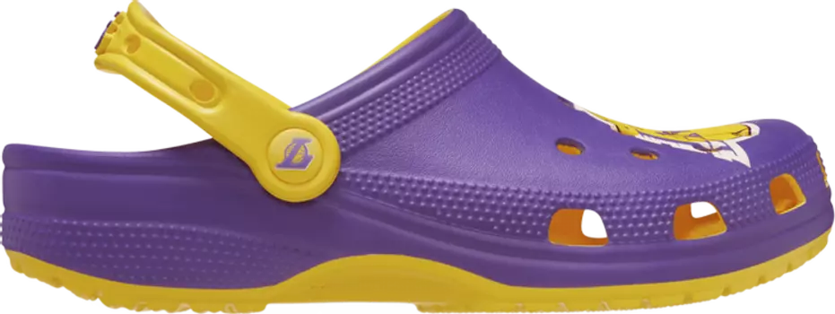 Кроссовки NBA x Classic Clog 'Los Angeles Lakers', фиолетовый