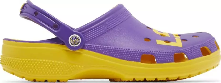 Кроссовки NCAA x Classic Clog 'LSU', фиолетовый