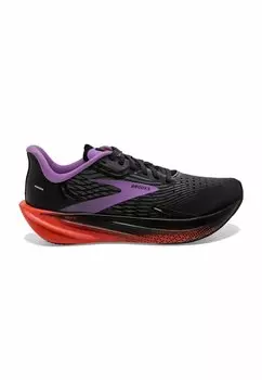 Кроссовки нейтральные HYPERION MAX Brooks, цвет black fiesta bellflower