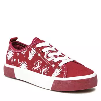 Кроссовки Nelli Blu, вишневый/бордовый