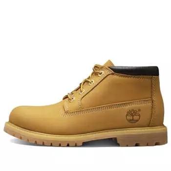 Кроссовки nellie waterproof wide fit boots 'wheat' Timberland, желтый