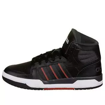 Кроссовки neo entrap mid cozy casual skateboarding shoes black Adidas, черный