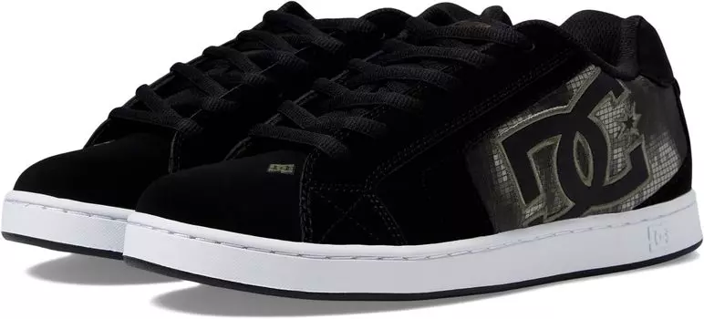 Кроссовки Net DC, цвет Black/Green Print