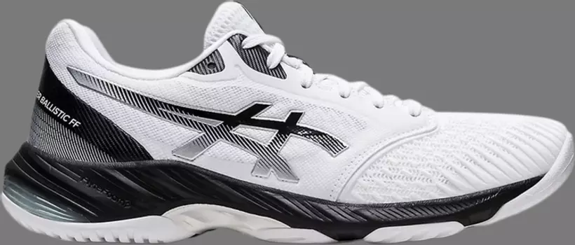 Кроссовки netburner ballistic ff 3 'white black' Asics, белый