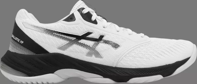 Кроссовки netburner ballistic ff 3 'white black' Asics, белый