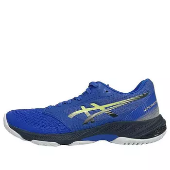 Кроссовки netburner ballistic ff 3 'illusion blue glow yellow' Asics, синий