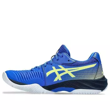 Кроссовки netburner ballistic ff 3 'illusion blue glow yellow' Asics, синий