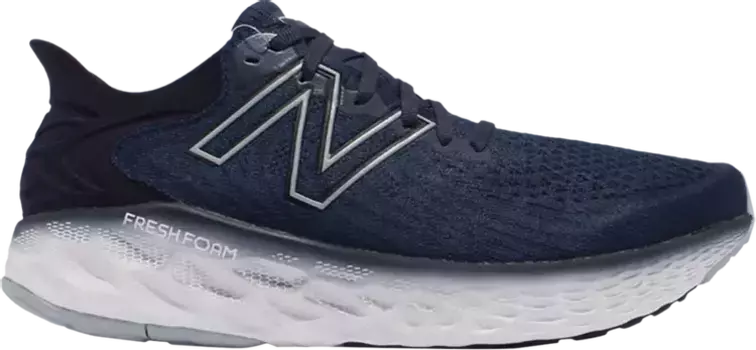 Кроссовки New Balance 1080 2E Wide 'Navy Grey', синий