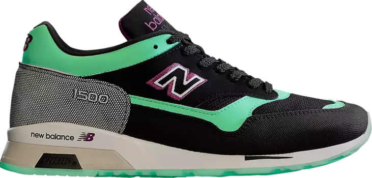 Кроссовки New Balance 1500 Made in England 'Glow In The Dark', черный