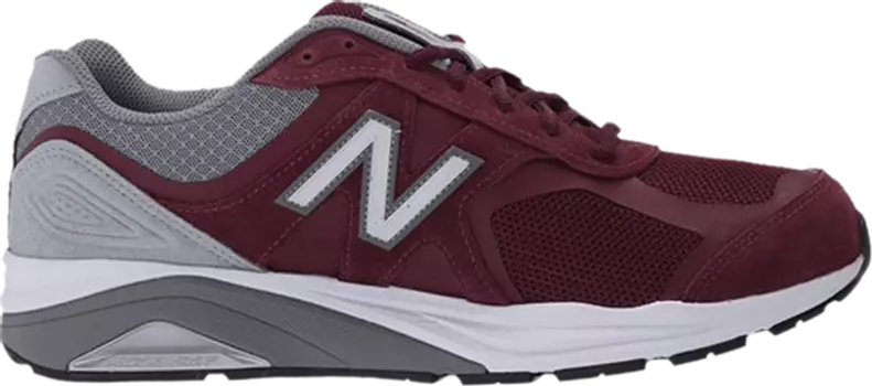 Кроссовки New Balance 1540v3 Made in USA 2E Wide 'Burgundy Grey', красный