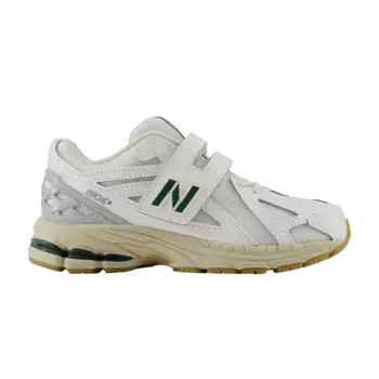 Кроссовки New Balance 1906R Hook & Loop Little Kid Wide White Green, белый