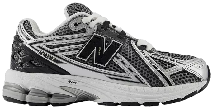 Кроссовки New Balance 1906R Little Kid 'Silver Grey Black', серый