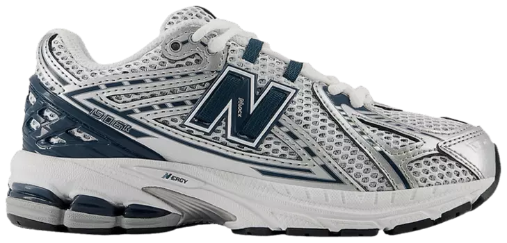 Кроссовки New Balance 1906R Little Kid 'Silver Metallic Deep Ocean', серый