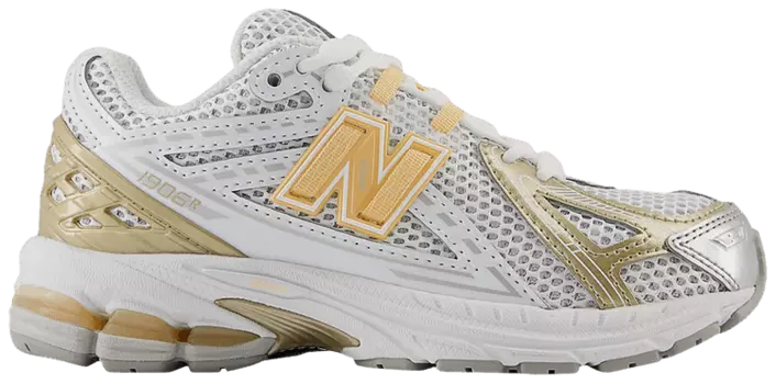 Кроссовки New Balance 1906R Little Kid 'Silver Metallic Peach Bloom', серый