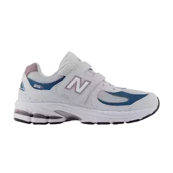 Кроссовки New Balance 2002R Hook & Loop Little Kid Quartz Grey Ice Wine, серый
