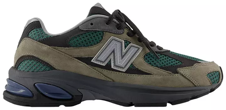 Кроссовки New Balance 2010 'Dockside Indigo', серый/зеленый/коричневый
