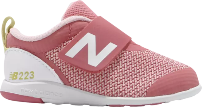 Кроссовки New Balance 223 Wide 'Pink White Yellow', розовый