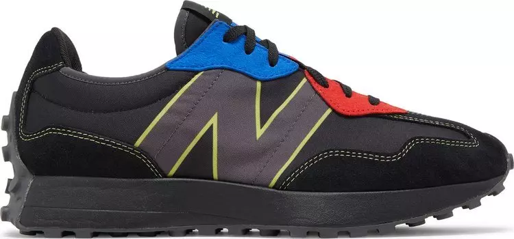 Кроссовки New Balance 327 'Black Red Blue', черный