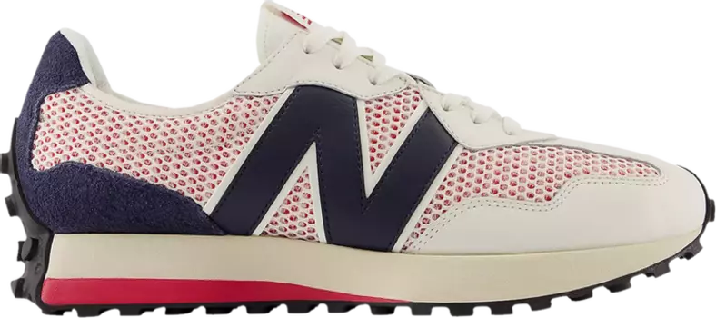 Кроссовки New Balance 327 'White Eclipse Red', белый
