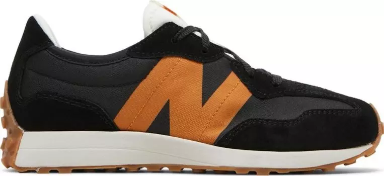 Кроссовки New Balance 327 Big Kid 'Black Madras Orange', черный